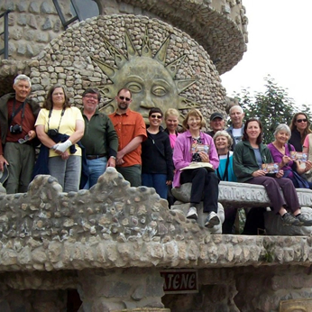 Sierra Club Group at Inti Ñan in-situ museum, Quito, Ecuador
